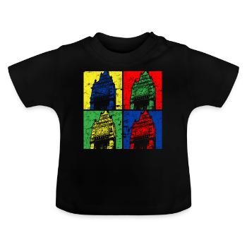 Big Ben Vintage - T-shirt bio col rond Bébé - noir - Devant