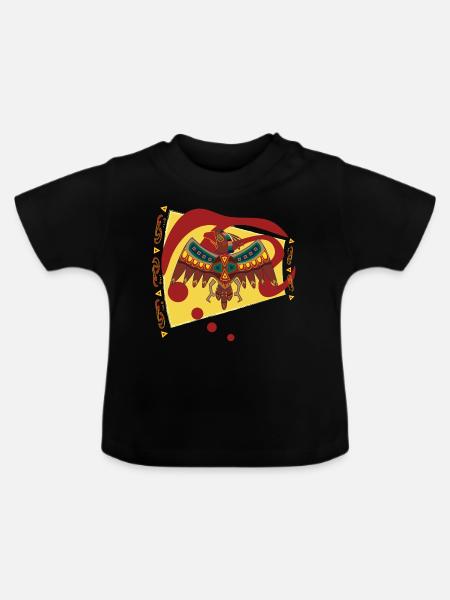 Falke - Baby Bio-T-Shirt mit Rundhals - Schwarz