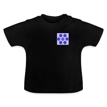 S! MPL! ST! C Hexagone - T-shirt bio col rond Bébé - noir - Devant