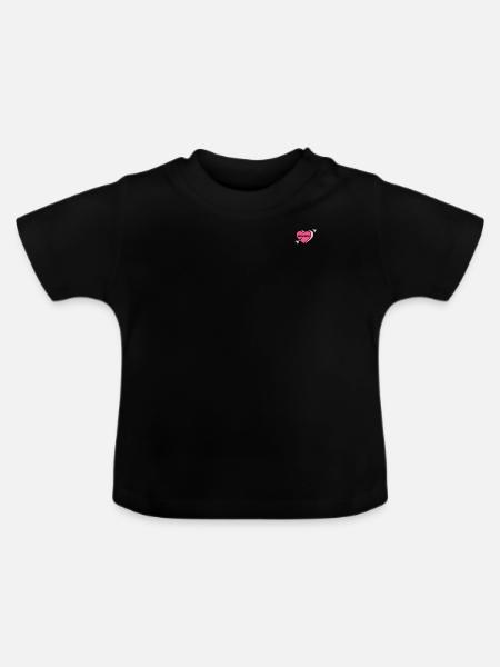 Science - Baby Bio-T-Shirt mit Rundhals - Schwarz