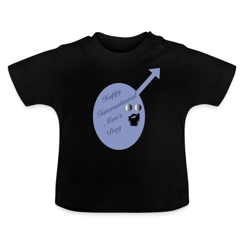 International Men's Day - Baby Bio-T-Shirt mit Rundhals