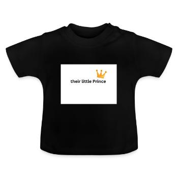 Baby clothes - Baby Organic T-Shirt with Round Neck - black - Front