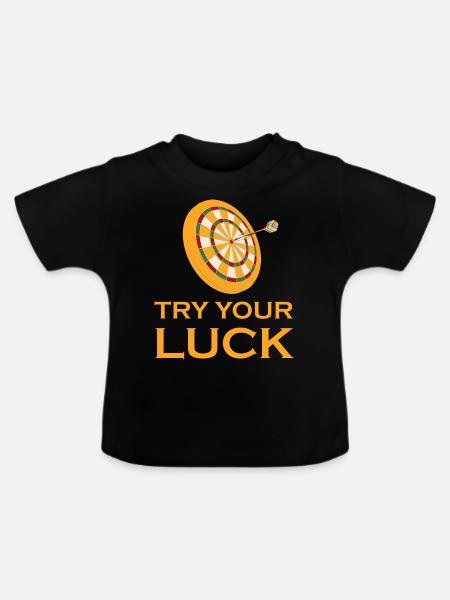 boardgame chess backgammon game night - Baby Bio-T-Shirt mit Rundhals - Schwarz
