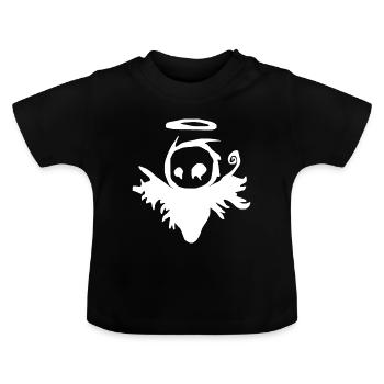 Dark Angel - Baby Organic T-Shirt with Round Neck - black - Front