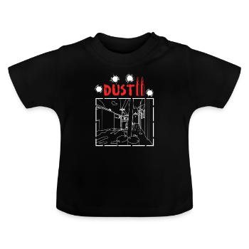DUST II - T-shirt bio col rond Bébé - noir - Devant