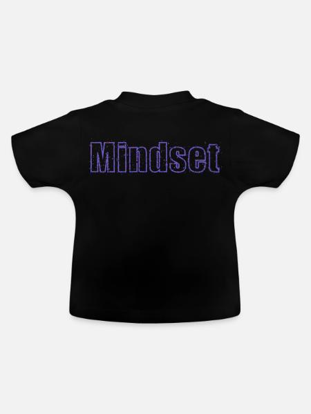 Mindset - Baby Bio-T-Shirt mit Rundhals - Schwarz