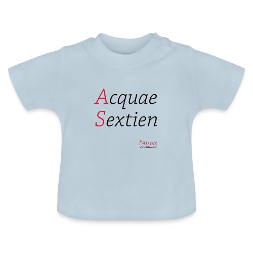 ACQUA SEXTIEN - T-shirt bio col rond Bébé