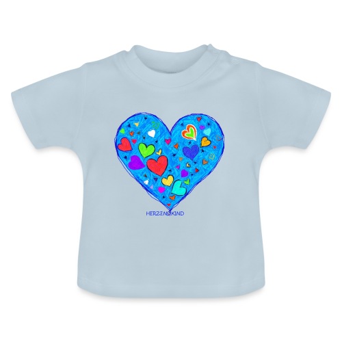 HerzensKind - Baby Bio-T-Shirt mit Rundhals