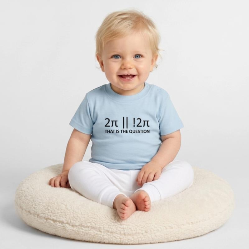 Funny Nerd Question for Programmers Coder Geeks Baby Organic T-Shirt with Round Neck
