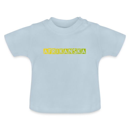 Afrikanska - Ekologisk T-shirt med rund hals baby