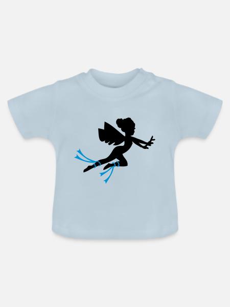 Fee griechischen Mythen - Baby Bio-T-Shirt mit Rundhals - Hellblau