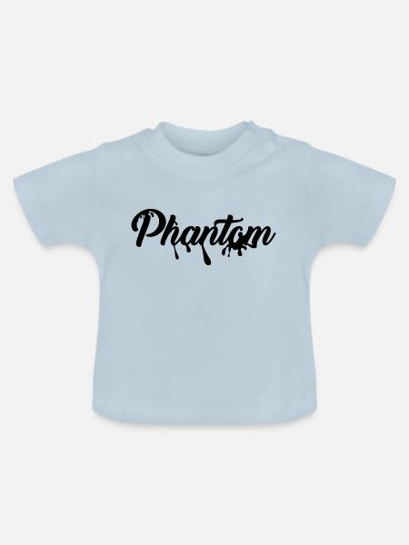 Phantom - Baby Bio-T-Shirt mit Rundhals - Hellblau