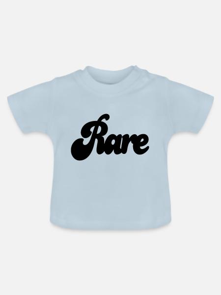 Selten - Baby Bio-T-Shirt mit Rundhals - Hellblau
