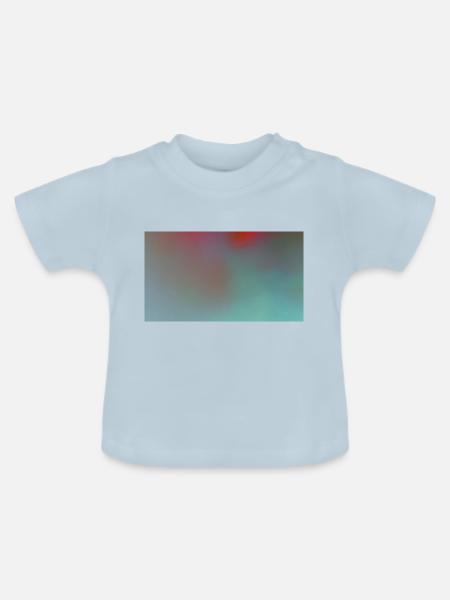 Mystery 147 - Baby Bio-T-Shirt mit Rundhals - Hellblau
