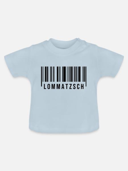 Sachsen Lommatzsch - Baby Bio-T-Shirt mit Rundhals - Hellblau