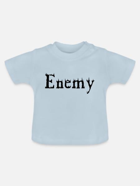 Enemy - Baby Bio-T-Shirt mit Rundhals - Hellblau
