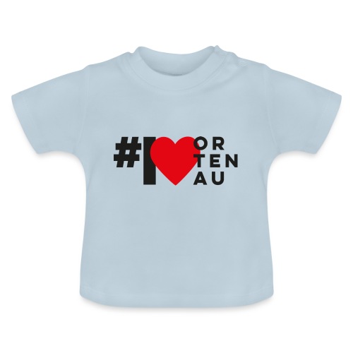 # I LOVE ORTENAU - Baby Bio-T-Shirt mit Rundhals