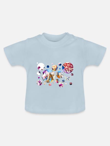 Budda - Baby Bio-T-Shirt mit Rundhals - Hellblau