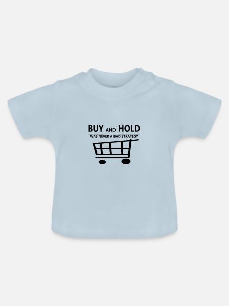 Finanzen - Baby Bio-T-Shirt mit Rundhals - Hellblau