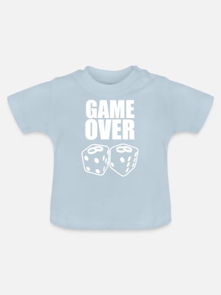 Junggesellenabschied Ideen - Baby Bio-T-Shirt mit Rundhals - Hellblau