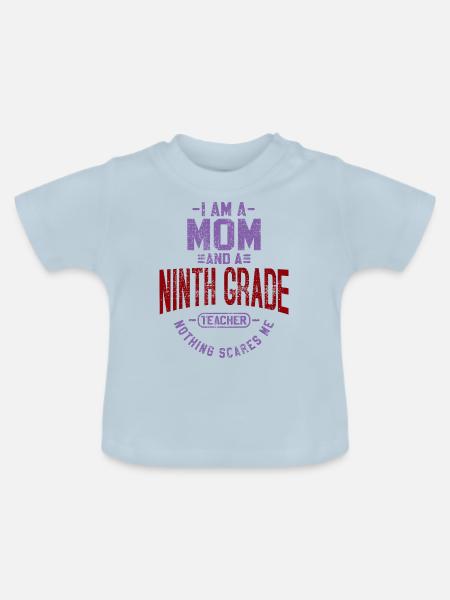 Lehrerin - Baby Bio-T-Shirt mit Rundhals - Hellblau