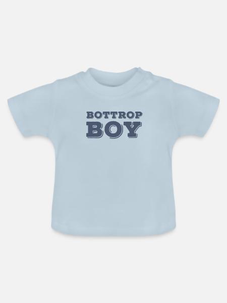 Bottrop Boy - Baby Bio-T-Shirt mit Rundhals - Hellblau