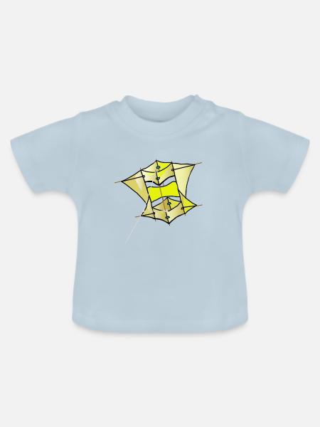 Multicellulaire Drachen - Baby Bio-T-Shirt mit Rundhals - Hellblau
