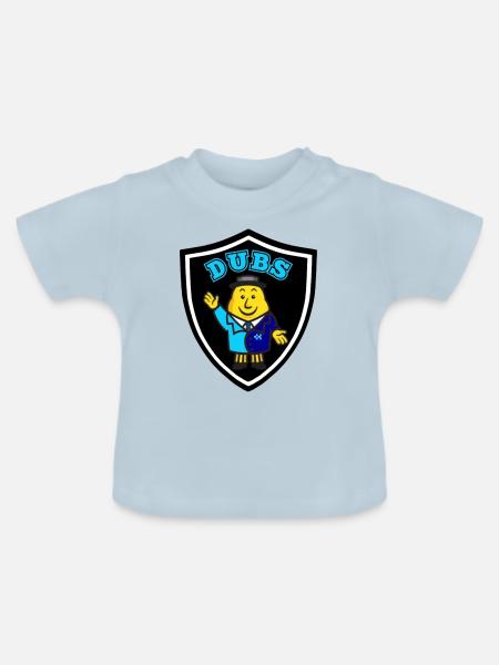 Dublin GAA - Baby Bio-T-Shirt mit Rundhals - Hellblau