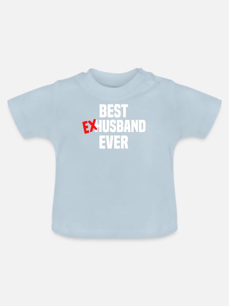 Scheidung Trennung Ehe Ex Scheidungsparty - Baby Bio-T-Shirt mit Rundhals - Hellblau