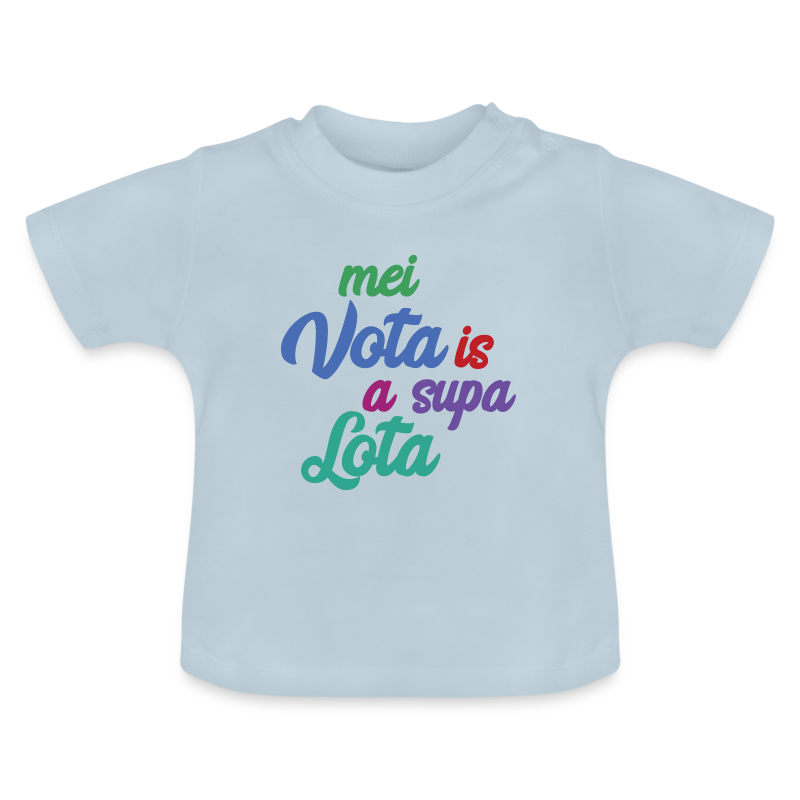 Mei Vota is a supa Lota - Baby T-Shirt