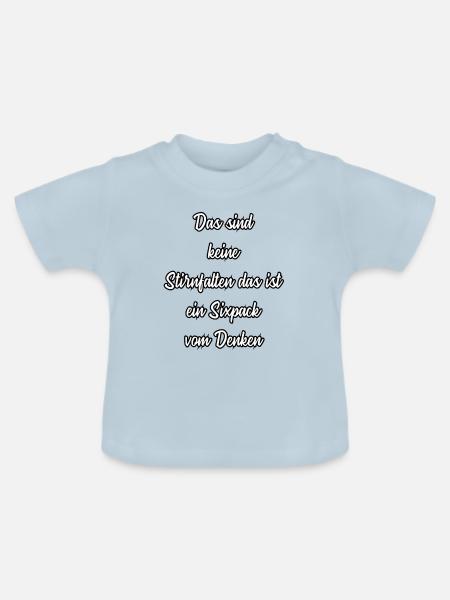 witzige Sprüche Lehrer - Baby Bio-T-Shirt mit Rundhals - Hellblau