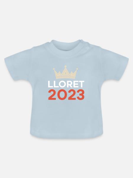 Lloret De Mar 2023 - Baby Bio-T-Shirt mit Rundhals - Hellblau