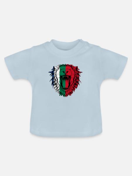 Republik Maluku Selatan - Baby Bio-T-Shirt mit Rundhals - Hellblau