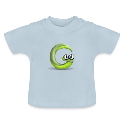 Buchstabe G - Baby Bio-T-Shirt mit Rundhals