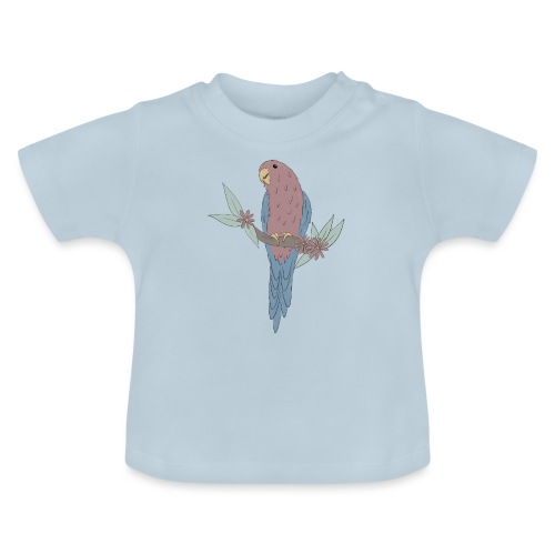 Papagei Polly - Baby Bio-T-Shirt mit Rundhals
