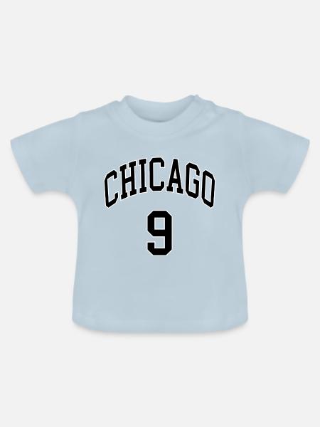 Chicago 9 - Baby Bio-T-Shirt mit Rundhals - Hellblau