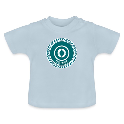 O - Ostsee - Baby Bio-T-Shirt mit Rundhals