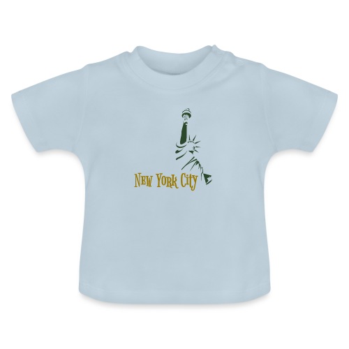 New York City - Baby Bio-T-Shirt mit Rundhals