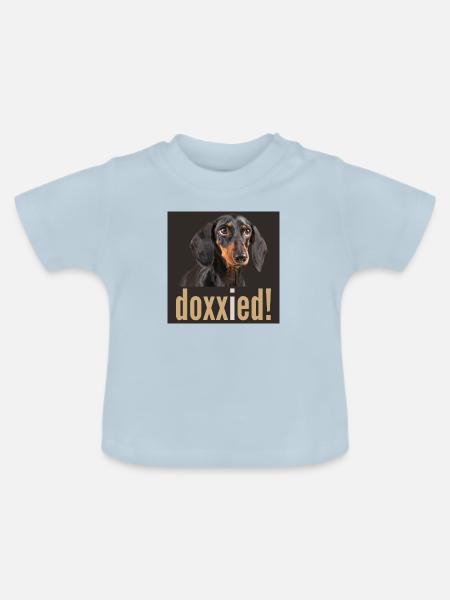 Doxxied Bild PBLBBDG - Baby Bio-T-Shirt mit Rundhals - Hellblau