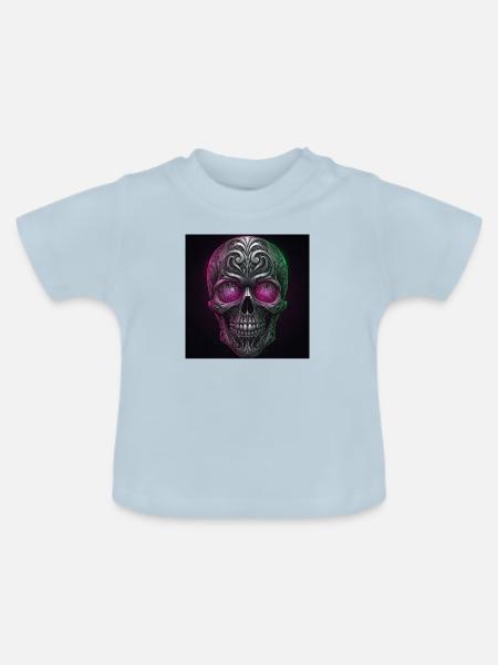 dead - Baby Bio-T-Shirt mit Rundhals - Hellblau