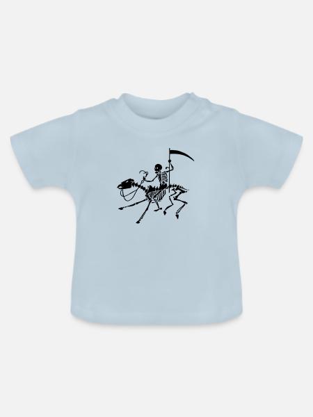 totes - Baby Bio-T-Shirt mit Rundhals - Hellblau
