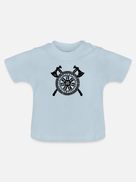 Türkiye - Baby Bio-T-Shirt mit Rundhals - Hellblau