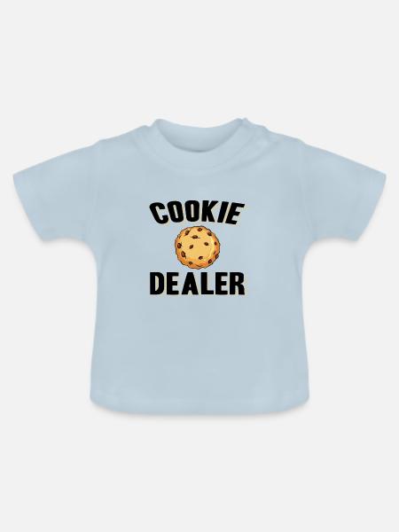 Konditor - Baby Bio-T-Shirt mit Rundhals - Hellblau