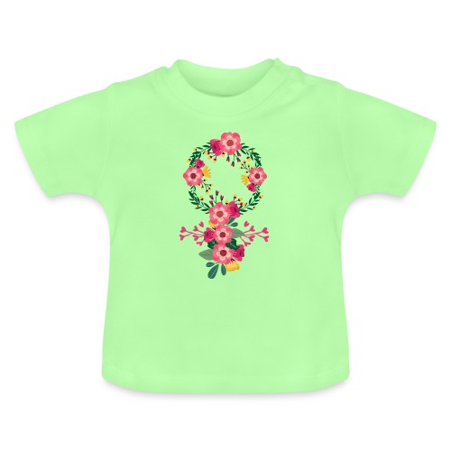 Venussymbol - Ekologisk T-shirt med rund hals baby