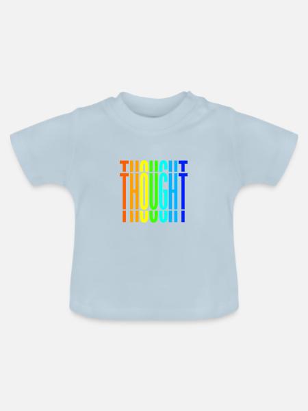 Thought - Baby Bio-T-Shirt mit Rundhals - Hellblau