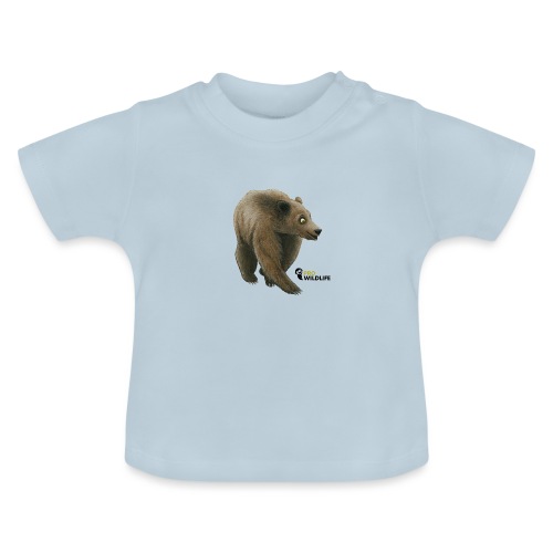 Grizzly Pro Wildlife - Baby Bio-T-Shirt mit Rundhals