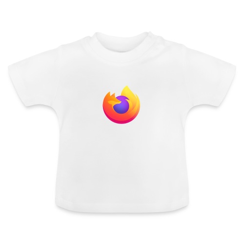 Firefox browser - Baby Organic T-Shirt with Round Neck