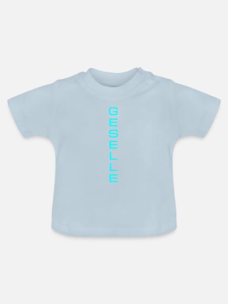 Geselle Ausbildung Lehre - Baby Bio-T-Shirt mit Rundhals - Hellblau