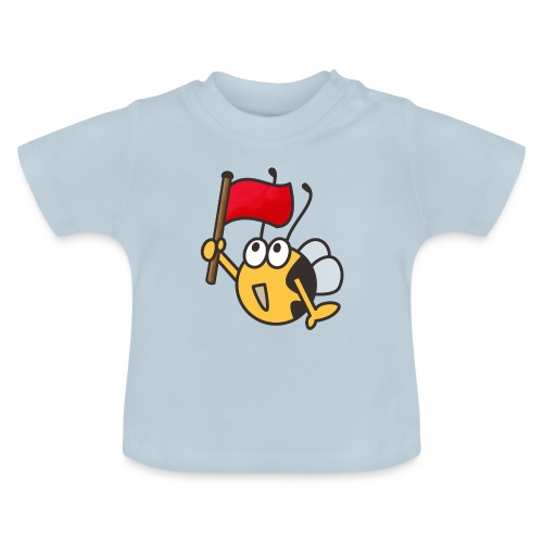 Fahnenträger - Baby Bio-T-Shirt mit Rundhals