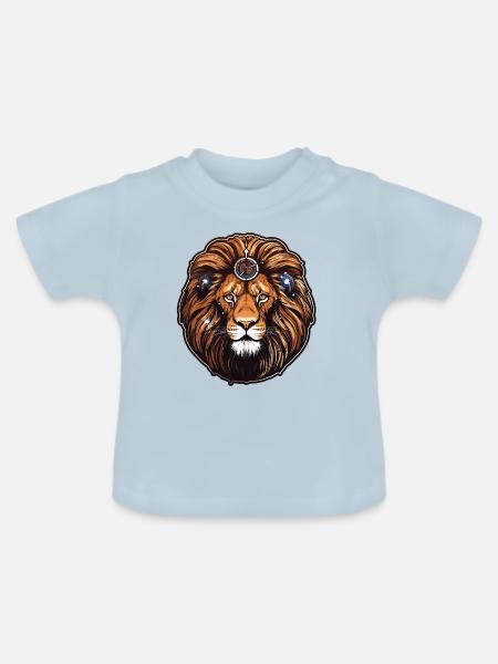 Majestät Entfesselt - Baby Bio-T-Shirt mit Rundhals - Hellblau